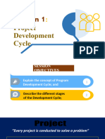 3. SESSION 2 - Project Development Cycle (2)