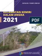 Kecamatan Kemiri Dalam Angka 2021