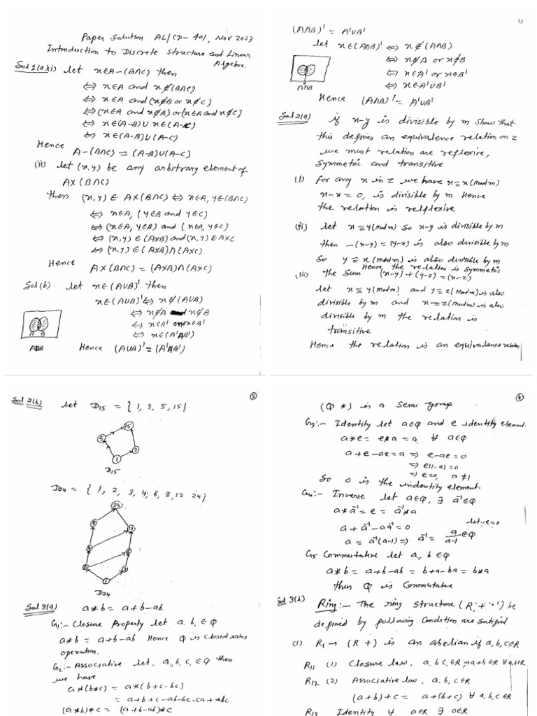 Introduction To Discrete Structure