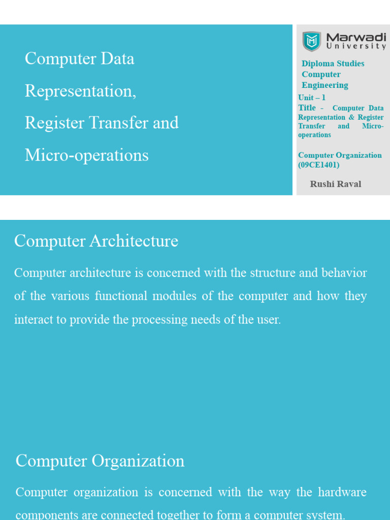 UNIT1pptx__2024_01_02_08_07_20 | PDF | Computer Architecture | Computer ...