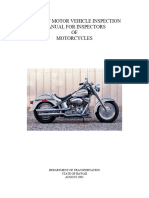 Mvso PMVI Manual For Inspectors of Motorcycles