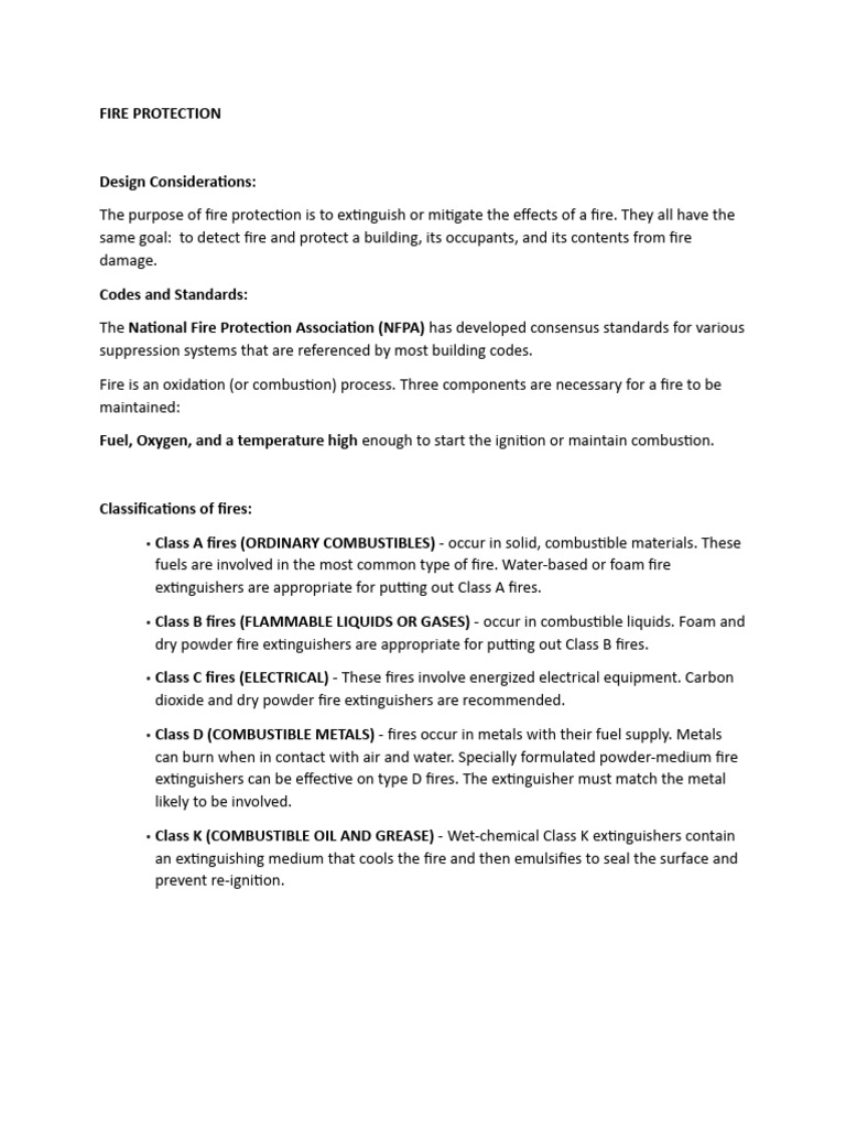 Fire Protection | PDF | Fires | Firefighting