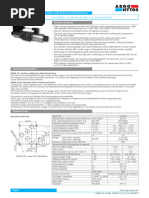 Proportional Directional Control Valve With Analog Control Electronics