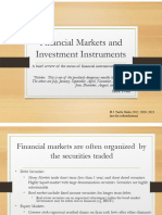 2 Financial Markets and Instruments