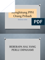 Menghitung Pph Orang Pribadi (Op)