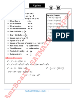 1 - Algebra