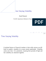 Time Varying Volatility