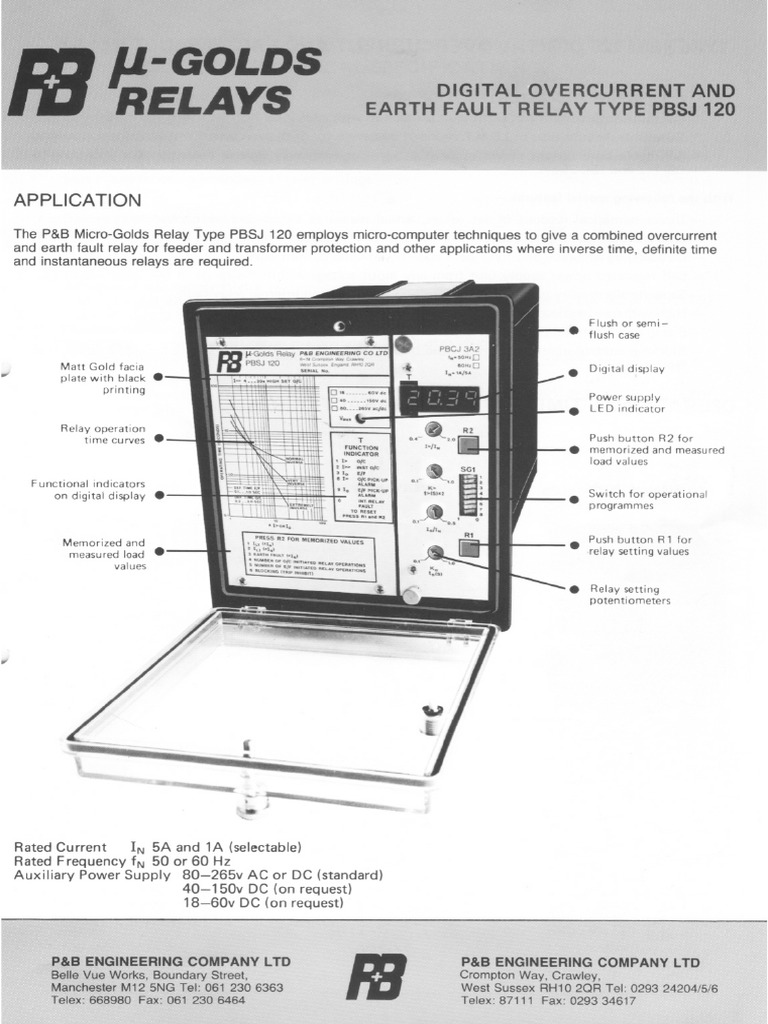 P & B PBSJ120 | PDF