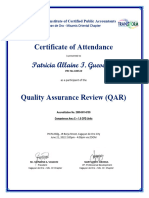 Quality Assurance Review