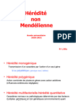 Hérédité Non Mendélienne