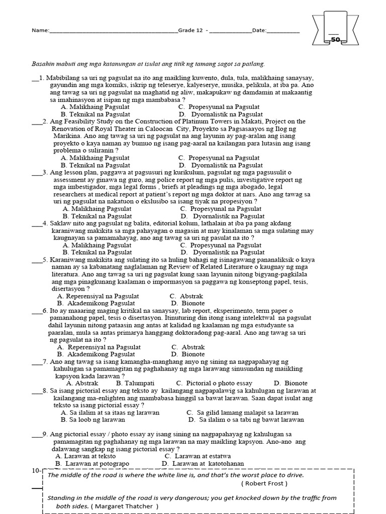 Summat Ive Filipino Akademi K | PDF
