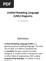 Unified Modeling Language (UML) Diagrams IFS505 MATERIAL