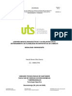 RDC 125 Monografia Lesiones Musculoesqueléticas y Su Relación Con El Entrenamiento de Flexibilidad en Deportistas de Combate