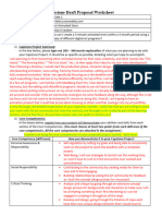 clc 12 - capstone draft proposal worksheet -