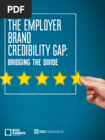 Employer Brand Credibility Gap