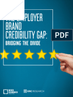 Employer Brand Credibility Gap