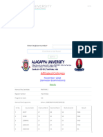 Alagappa University - Affiliated Colleges Examination Automation System