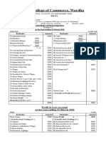 Final Account - PDF Format