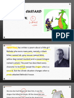 The Tale of Custard The Dragon L1 English Class 10 Cbse by Taniya