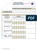 11 Assessment Scenarios Checklist For Ratings 1