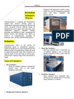 Containerization Is A Shipping and Transportation