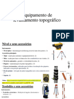 Equipamento de Levantamento Topografico