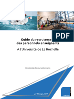 Guide Recrutement Enseignants 2015 v9