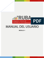 Manual Ruba - Modulo 1