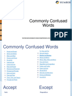 Commonly Confused Words PDF
