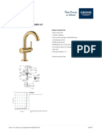 GROHE Specification Sheet 32043GL3