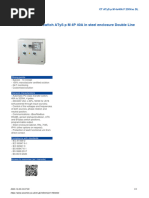 Automatic Transfer Switch Atys P M 4P 40A in Steel Enclosure Double Line