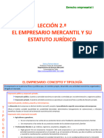 LECCIÓN 2 Derecho Mercantil