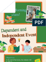 Math 10 - Independent and Dependent - Pelaez