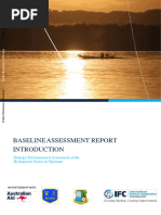 MYANMAR SEA Baseline Assessment Introduction PUBLIC