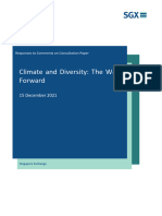 Response Paper On Climate and Diversity - The Way Forward - 0