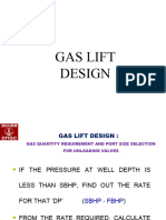 Gas lift design final