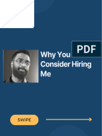 Why You Consider Hiring Me!