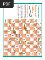 Conversational Snakes and Ladders Color