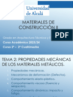 Tema 2 Propiedades Mecánicas de Los Materiales Metálicos-GATE