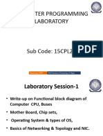 Computer Programming Laboratory-14cpl16