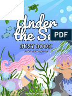 Under The Sea Busy Book by Jay Commss
