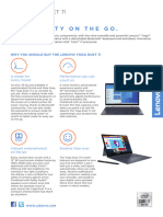 Lenovo Yoga Duet 7i - Datasheet