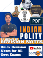 Indian Polity Revision Notes -ENG-