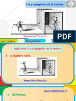 ppt 4 . Applications de La propagation rectiligne de la lumière (Www.AdrarPhysic.Fr)