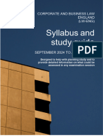 LW ENG S24-A25 Syllabus and Study Guide - Final
