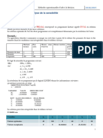 Chapitre II Dualité Et Analyse de La Sensibilité