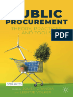 Public Procurement - Theory Practices and Tools