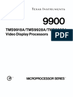 TI TMS9918 VDP Datasheet