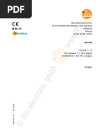 Operating Instructions Io-Link Master With Modbus TCP Interface Dataline 8 Ports Ip 65 / Ip 66 / Ip 67