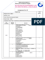 Assignment No 5 Est